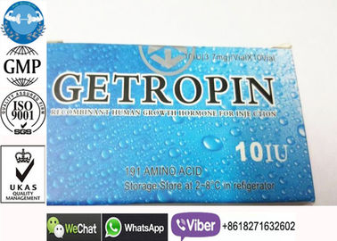 GMP 100 IU-Peptide van het de Groeihormoon van Uitrustingsfreezed Droog Menselijk Poeder HGH Getropin