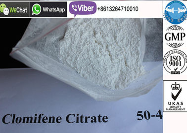 Het Citraatpoeder van de anti het Verouderen Steroïden Wit Kristallijn Clomiphine van de Spieraanwinst